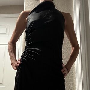 A.L.C. Inez Satin Midi Dress